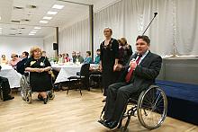 ...od Bogdana Dąsala, Pełnomocnika Prezydenta ds. Osób Niepełnosprawnych. 