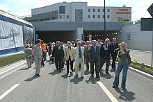 Uroczystość otwarcia tunelu zakończyła realizację projektu, którego początki sięgają roku 1974.
