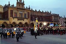 Biorące udział w Festiwalu orkiestry prezentowały tradycje różnych europejskich armii.