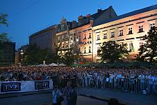 Stary krakowski Rynek nie pamiętał z pewnością takiego koncertu.