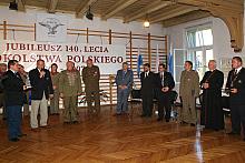 W jubileuszu udział wzięli między innymi: Prezydent Miasta Krakowa profesor Jacek Majchrowski, senator Piotr Boroń oraz ksiądz i