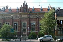 Krakowska "Sokolnia", zbudowana w roku 1889 przez krakowskiego budowniczego Karola Knausa i rozbudowana w roku 1894 pr