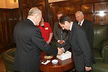 Ambasador Federacji Rosyjskiej w Warszawie Vladimir Grinin złożył wizytę Prezydentowi Miasta Krakowa Jackowi Majchrowskiemu.