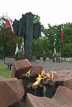 Pomnik Armii Kraków na cmentarzu Rakowickim przy ul. Prandoty.