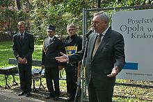Prezydent Miasta Krakowa profesor Jacek Majchrowski przypomniał dzieje wzajemnych kontaktów Opola i Krakowa.