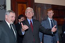 Wizyta Przewodniczącego Parlamentu Europejskiego Hansa Gerta Pötteringa