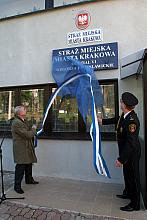 Prezydent Jacek Majchrowski i Naczelnik Mariusz Kaczmarek dokonali uroczystego otwarcia nowej siedziby krakowskiej Straży Miejsk