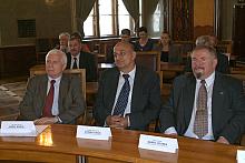 W spotkaniu uczestniczyli między innymi: rektor Uniwersytetu Jagiellońskiego, rektor Akademii Górniczo-Hutniczej i dyrektor Inst
