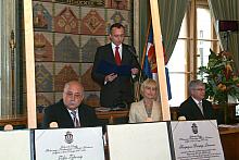 Uroczystą, specjalnie zwołaną sesję Rady Miasta Krakowa otworzył Przewodniczący Rady Paweł Klimowicz.