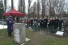Na wojskowym cmentarzu przy ulicy Prandoty oddano hołd spoczywającym tam Brytyjczykom.