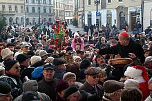 Tradycyjny opłatek z mieszkańcami Krakowa