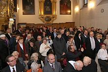 W sali Włoskiej krakowskiego klasztoru oo. Franciszkanów zgromadzili się liczni goście, przybyli na jubileusz 50-lecia krakowski