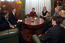 Spotkanie Prezydenta Krakowa z przedstawicielami Globe Trade Centre, IBM i Accounting Plaza
