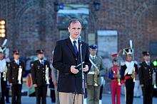 Gościem honorowym XVIII Międzynarodowego Festiwalu Orkiestr Wojskowych był Minister Obrony Narodowej Bogdan Klich, który otwiera