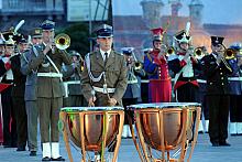 Trębacze z różnych orkiestr i różnych armii udowodnili, że wspólne, zgodne granie nie jest dla nich zbyt wielkim wyzwaniem.