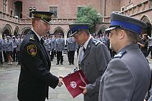 Krakowska policja odebrała wiele gratulacji i nalepszych życzeń. Wsród gratulujących był między innymi Komendant Straży Miejskie
