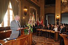 W sali Obrad Rady Miasta Krakowa odbyła się uroczystość jubileuszowa Stowarzyszenia Polaków Poszkodowanych przez III Rzeszę. 
J