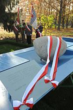 Odsłonięcie pomnika Polaków Poszkodowanych przez III Rzeszę 