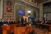 W sali Obrad Rady Miasta Krakowa odbyły się uroczystości z okazji 158. rocznicy powołania Izby Przemysłowo - Handlowej.