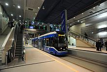 Linię 50 obsługują najnowszej generacji, niskopodłogowe tramwaje, typu Bombardier. 