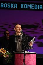 Jan Klata, reżyser spektaklu "Sprawa Dantona", odebrał nagrodę za reżyserię. 