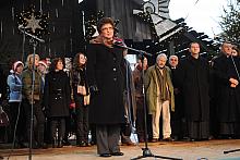 ...którym świąteczne życzenia złożyli Jacek Majchrowski, Prezydent Krakowa oraz Małgorzata Radwan-Ballada, Przewodnicząca Rady M