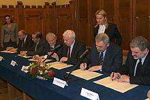 Podpisanie porozumienia o współpracy Miasta i wyższych uczelni Krakowa 