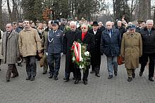 ...delegacja Związku Żołnierzy Ludowego Wojska Polskiego...