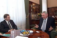 Ambasador Szwajcarii z wizytą u Prezydenta Miasta Krakowa