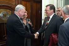 Prezydent Jacek Majchrowski przyjął w swoim gabinecie moskiewską delegację, która przybyła do Krakowa w związku z "Dniami M