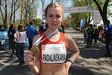 Spośród biorących udział w maratonie pań najlepsza była Anastazja Padalinskaja z Białorusi, która zakończyła bieg z wynikiem 2 g