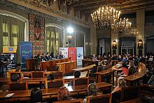 W sali Obrad w krakowskim magistracie zebrali się uczestnicy pierwszej w Polsce, "wielkoformatowej" imprezy, poświęcon