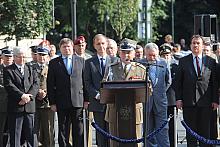 Zabrał głos gen. dyw. Zbigniew Głowienka, dowódca 2. Korpusu Zmechanizowanego.