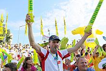 Krakowianie licznie przybyli na finał VII, ostatniego etapu Wyścigu "Tour de Pologne".