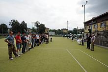 Na boisku KS Tramwaj przy ulicy Praskiej odbył się turniej piłki nożnej, w którym wzięły udział drużyny reprezentujące: Komendę 