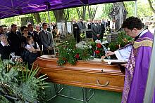 Uroczystości pogrzebowe śp. Tadeusza Salwy - prezydenta Krakowa w latach 1982-1990 i byłego wojewody krakowskiego