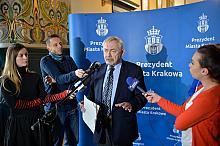 Briefing prasowy w sprawie "Strategii Rozwoju Krakowa. Tu chcę żyć. Kraków 2030”