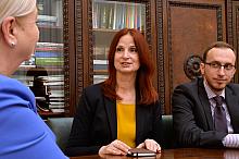 Ambasador Republiki Albanii Szpresa Kureta z wizytą w Krakowie