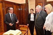 Ambasador Kuby Jorge Marti Martinez z wizytą u Prezydenta Miasta Krakowa