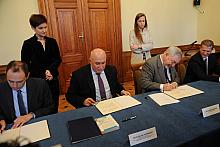 Podpisanie Porozumienia Krakowskiego pomiędzy Prezydentem Miasta Krakowa a Klubem Radnych Platformy Obywatelskiej