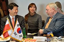 Spotkanie z burmistrzem dystryktu Jung (Seul)