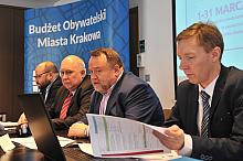 Konferencja prasowa dotycząca tegorocznej, piątej edycji Budżetu Obywatelskiego Miasta Krakowa