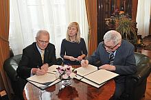 Podpisanie protokołu uzgodnień dot. organizacji Kongresu OWHC w Krakowie