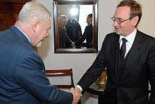 Ambasador Republiki Czeskiej Jakub Karfik z wizytą u Prezydenta Miasta Krakowa