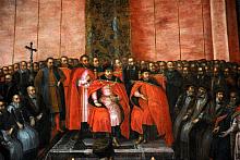 Pokaz po konserwacji obrazu „Carowie Szujscy przed królem Zygmuntem III w roku 1611” ze zbiorów Lwowskiego Muzeum Historycznego