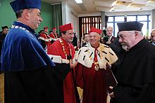 Uroczystość nadania tytułu doktora honoris causa Uniwersytetu Pedagogicznego prof. Jackowi Majchrowskiemu podczas Uroczystej Inauguracji Roku Akademickiego 2012/2013
