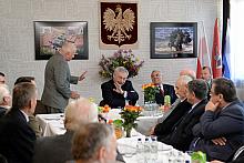 Spotkanie z byłymi żołnierzami zawodowymi Garnizonu Kraków