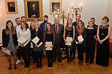 Wręczenie dyplomów laureatom Stypendiów Twórczych Miasta Krakowa