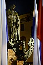 "KADRÓWKA 2015" - apel wieczorny pod pomnikiem Marszałka Piłsudskiego