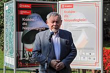 Uroczyste otwarcie wystawy plenerowej „Kraków dla Niepodległości”